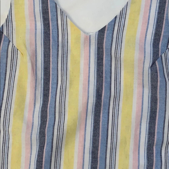 Blue Blush Striped Dress size Medium - Picture 2 of 6